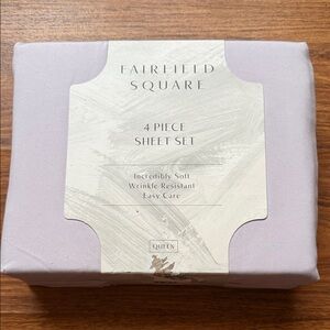 4 Piece Sheet Set - Soft Lavender